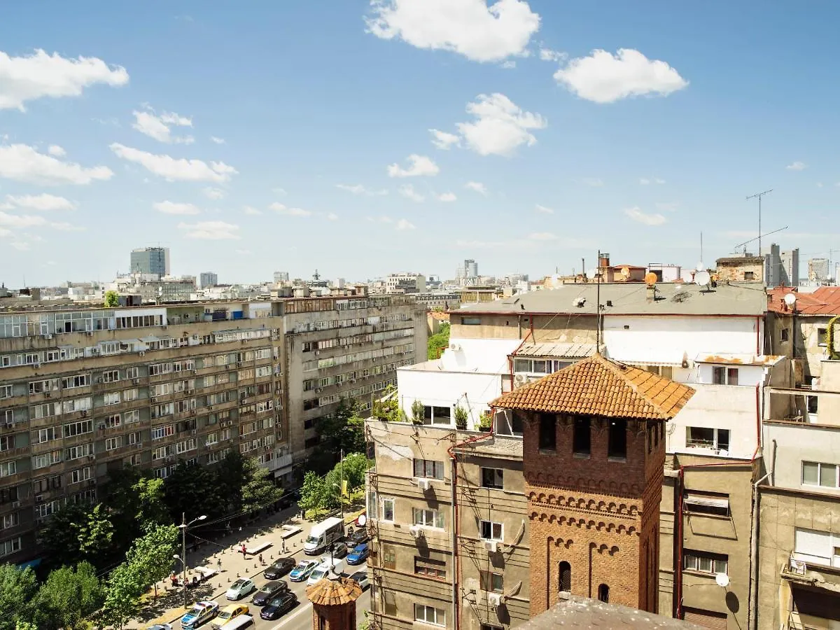 Apartmán Sunny 3Br Midtown Flat - Amazing View Balcony Bukurešť